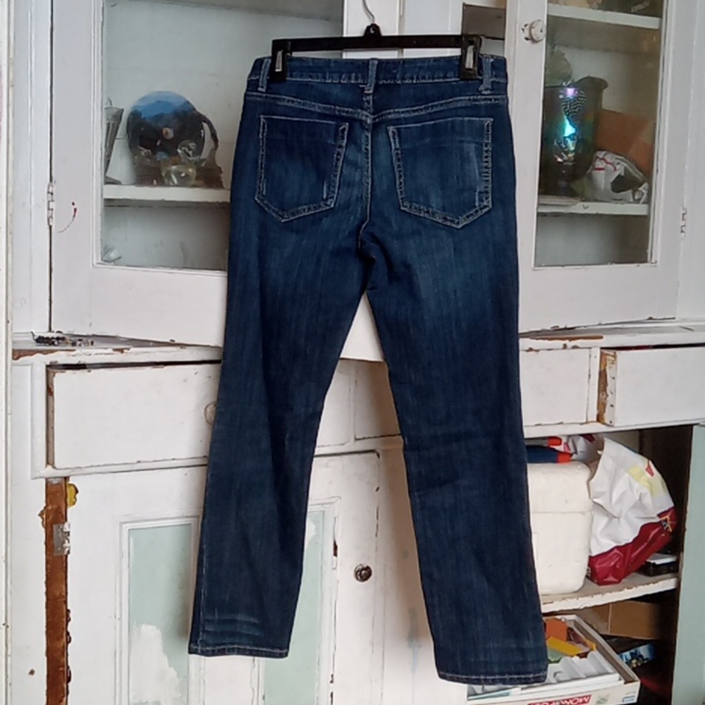 Simply Vera jeans striaght mid rise capri size 4 - Picture 5 of 5